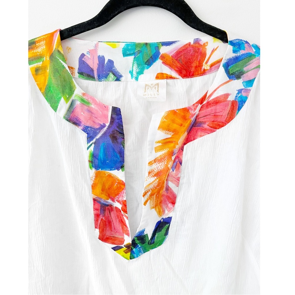MILLY Cabana Swim Cover-Up - Picture 3 of 6